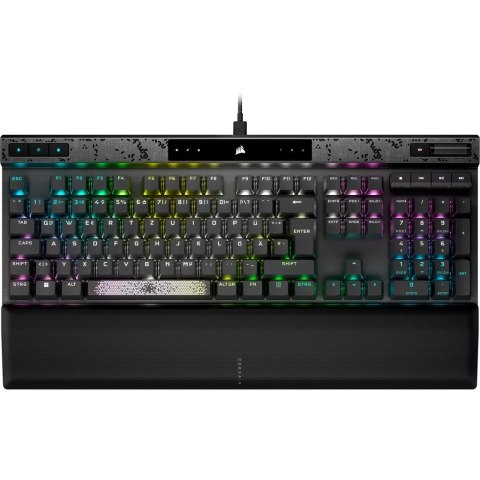 Corsair K70 MAX klawiatura Gaming USB US English Czarny Corsair K70 MAX klawiatura Gaming USB US English Czarny