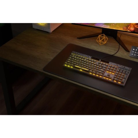 Corsair K70 MAX klawiatura Gaming USB US English Czarny Corsair K70 MAX klawiatura Gaming USB US English Czarny
