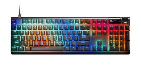 Klawiatura Gaming USB-C SteelSeries Apex Pro Gen 3 Wired US Layout Czarny Klawiatura Gaming USB-C SteelSeries Apex Pro Gen 3 Wired US Layout Czarny