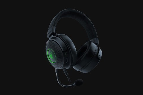 Razer Kraken V3 Zestaw słuchawkowy Przewodowa Opaska na głowę Gaming USB Typu-A Czarny Razer Kraken V3 Zestaw słuchawkowy Przewodowa Opaska na głowę Gaming USB Typu-A Czarny