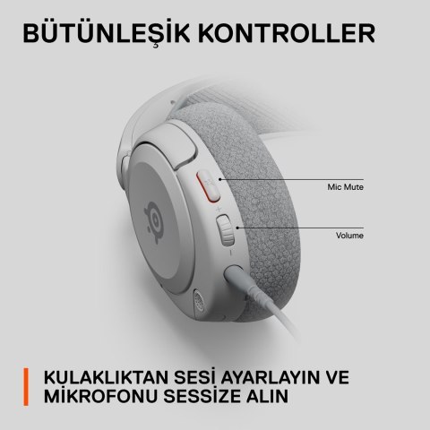 Słuchawki SteelSeries Arctis Nova 1P, Szare Słuchawki SteelSeries Arctis Nova 1P, Szare