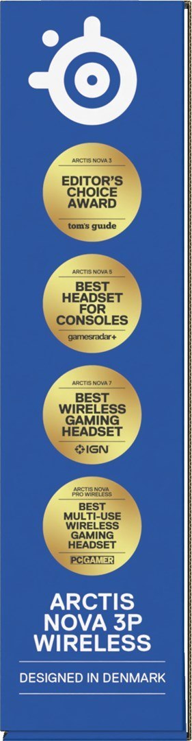 Słuchawki Steelseries Arctis Nova 3P Wireless for Playstation, białe Słuchawki Steelseries Arctis Nova 3P Wireless for Playstation, białe