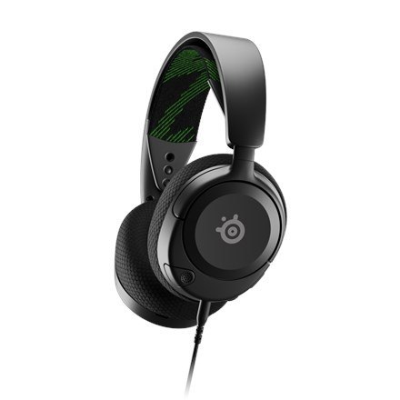 Steelseries ARCTIS NOVA 1X Zestaw słuchawkowy Przewodowa Opaska na głowę Gaming Czarny, Zielony Steelseries ARCTIS NOVA 1X Zestaw słuchawkowy Przewodowa Opaska na głowę Gaming Czarny, Zielony