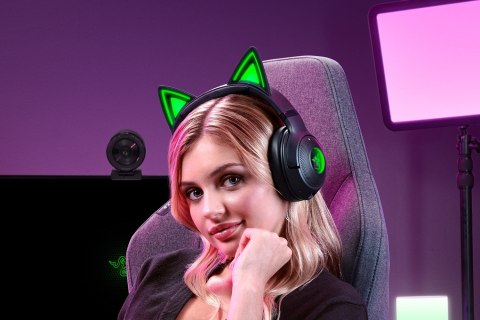 Zestaw słuchawkowy Razer Kraken Kitty V2 BT Zestaw słuchawkowy Razer Kraken Kitty V2 BT