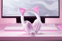 Zestaw słuchawkowy Razer Kraken Kitty V2 przewodowe nauszne z mikrofonem i redukcją szumów biały