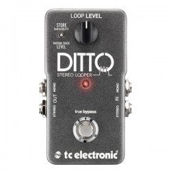 TC Electronic Ditto Stereo Looper Pedał Czarny TC Electronic Ditto Stereo Looper Pedał Czarny