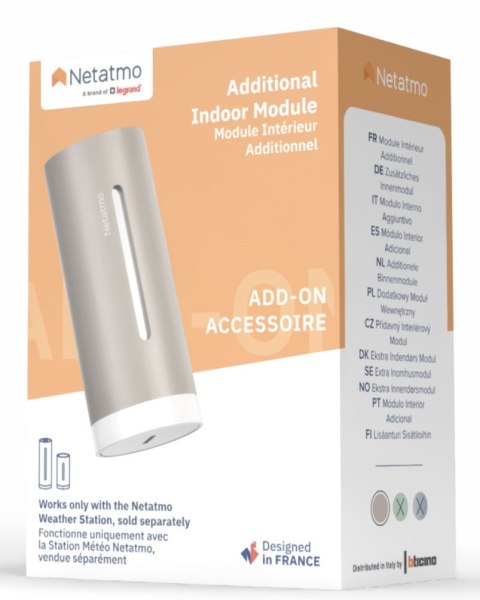 Moduł wewnętrzny Original Netatmo NIM-S Sand Moduł wewnętrzny Original Netatmo NIM-S Sand