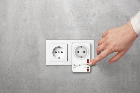 FRITZ!DECT 200, DE Biały Czasomierz dzienny/tygodniowy FRITZ!DECT 200, DE Biały Czasomierz dzienny/tygodniowy
