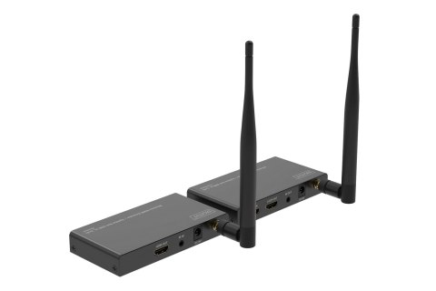 Digitus Bezprzewodowy zestaw przedłużacza/rozdzielacza sygnału HDMI (100 m, 1 x 4) Digitus Bezprzewodowy zestaw przedłużacza/rozdzielacza sygnału HDMI (100 m, 1 x 4)