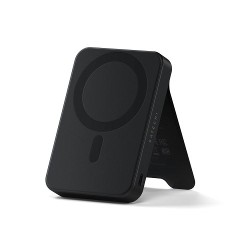 Powerbank Satechi OntheGo Powerbank 10K - magnetyczny powerbank z podstawką 10k mAh kompatybilny z MagSafe i Qi2 (black) Powerbank Satechi OntheGo Powerbank 10K - magnetyczny powerbank z podstawką 10k mAh kompatybilny z MagSafe i Qi2 (black)