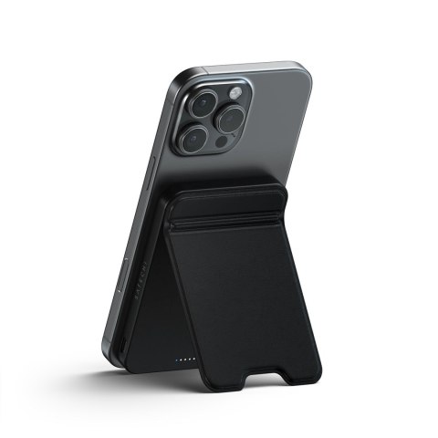 Satechi OntheGo Powerbank 5K - magnetyczny powerbank z podstawką 5k mAh kompatybilny z MagSafe i Qi2 (black) Satechi OntheGo Powerbank 5K - magnetyczny powerbank z podstawką 5k mAh kompatybilny z MagSafe i Qi2 (black)