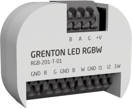 Moduł ściemniający LED RGBW Grenton / wspiera 1-wire / wejścia cyfrowe (2 wej.) / montaż dopuszkowy / TF-Bus Moduł ściemniający LED RGBW Grenton / wspiera 1-wire / wejścia cyfrowe (2 wej.) / montaż dopuszkowy / TF-Bus
