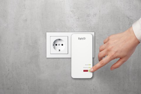 FRITZ!Powerline 1240 AX 1200 Mbit/s Przewodowa sieć LAN Wi-Fi Biały 1 szt. FRITZ!Powerline 1240 AX 1200 Mbit/s Przewodowa sieć LAN Wi-Fi Biały 1 szt.