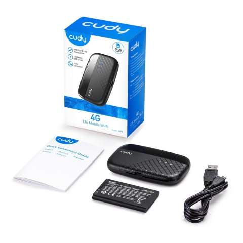 Router CUDY MF4 Mobilny Wi-Fi 802.11b/g/n 4G LTE Router CUDY MF4 Mobilny Wi-Fi 802.11b/g/n 4G LTE