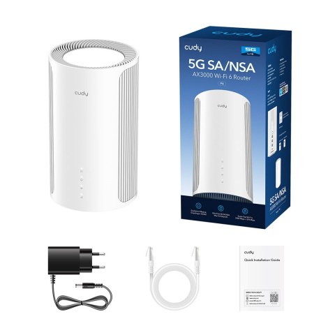 Router CUDY P4 Wi-Fi 6 5G SA/NSA AX3000 Router CUDY P4 Wi-Fi 6 5G SA/NSA AX3000