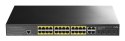 Cudy GS2028PS4 Zarządzany L2 Gigabit Ethernet (10/100/1000) Obsługa PoE 1U Czarny