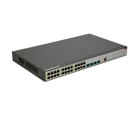 FiberHome S4820-28T-X-PE-AC łącza sieciowe Zarządzany L2/L3 Gigabit Ethernet (10/100/1000) Obsługa PoE 1U Czarny, Szary FiberHome S4820-28T-X-PE-AC łącza sieciowe Zarządzany L2/L3 Gigabit Ethernet (10/100/1000) Obsługa PoE 1U Czarny, Szary