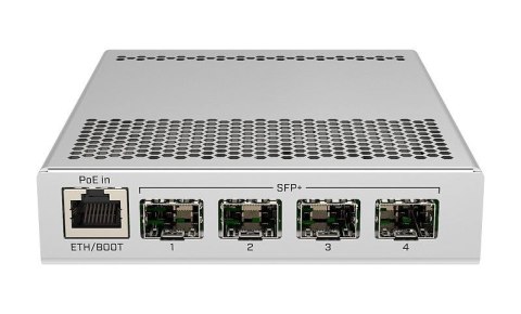 Mikrotik CRS305-1G-4S+IN łącza sieciowe Zarządzany Gigabit Ethernet (10/100/1000) Obsługa PoE Biały Mikrotik CRS305-1G-4S+IN łącza sieciowe Zarządzany Gigabit Ethernet (10/100/1000) Obsługa PoE Biały