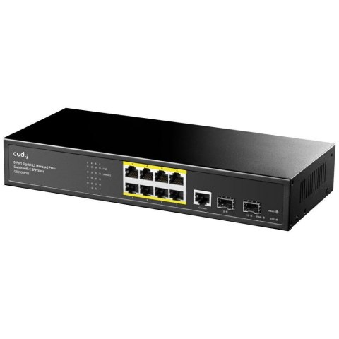 Switch CUDY GS2008PS2 8-Port Gigabit L2 Managed PoE+ 120W 2xSFP Switch CUDY GS2008PS2 8-Port Gigabit L2 Managed PoE+ 120W 2xSFP