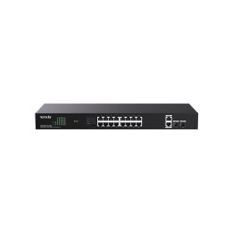 Tenda TEG1120P-16-150W łącza sieciowe Nie zarządzany Gigabit Ethernet (10/100/1000) Obsługa PoE