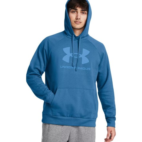 Bluza męska Under Armour Rival Fleece Logo HD niebieska 1379758 406 XL Bluza męska Under Armour Rival Fleece Logo HD niebieska 1379758 406 XL