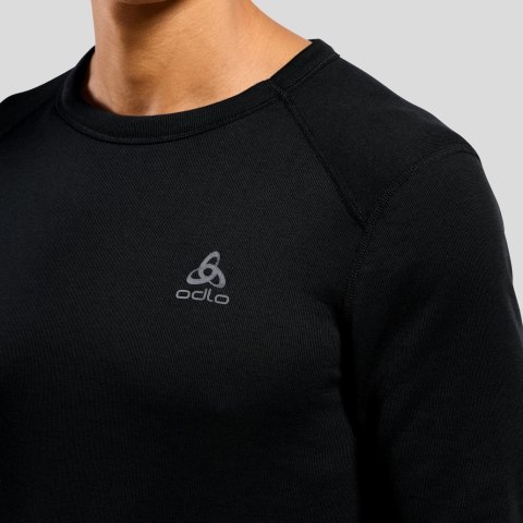 Bluza termiczna Odlo Active Warm Eco BL Top Crew Neck LS - black Bluza termiczna Odlo Active Warm Eco BL Top Crew Neck LS - black