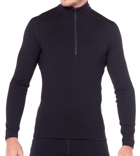 Bluza termoaktywna Icebreaker 260 Tech L/S Half Zip - black Bluza termoaktywna Icebreaker 260 Tech L/S Half Zip - black