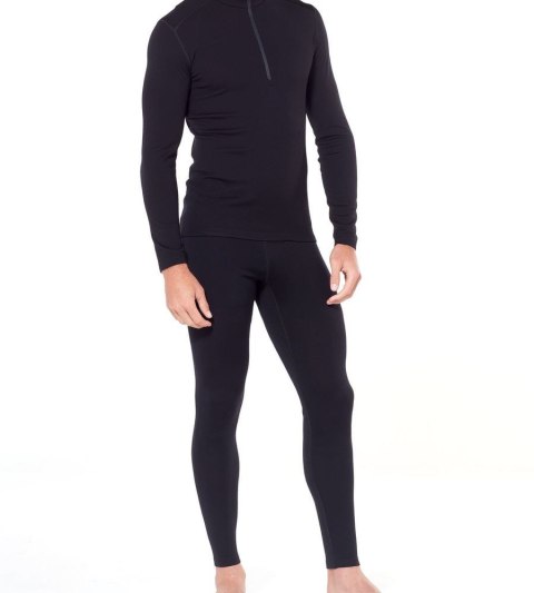 Bluza termoaktywna Icebreaker 260 Tech L/S Half Zip - black Bluza termoaktywna Icebreaker 260 Tech L/S Half Zip - black