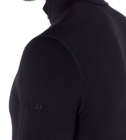 Bluza termoaktywna Icebreaker 260 Tech L/S Half Zip - black Bluza termoaktywna Icebreaker 260 Tech L/S Half Zip - black