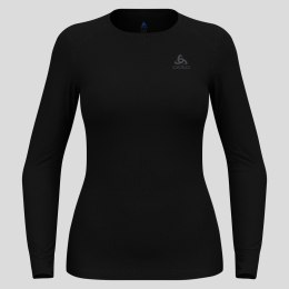 Termoaktywna bluza damska Odlo Active Warm Eco Crew Neck LS - black