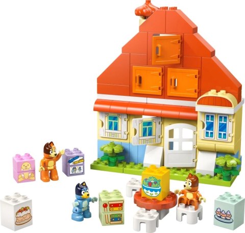 LEGO DUPLO Bluey 10459 Dom rodzinny Blue z grą pamięciową LEGO DUPLO Bluey 10459 Dom rodzinny Blue z grą pamięciową