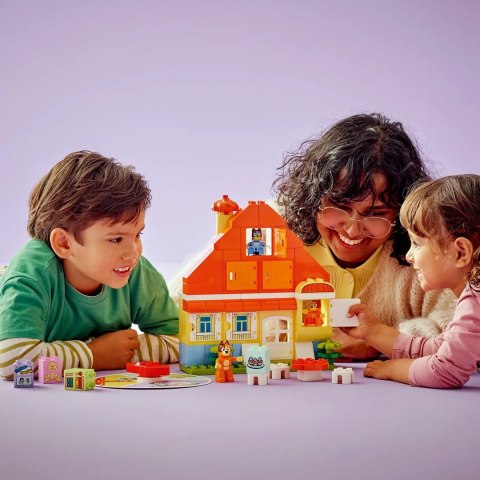 LEGO DUPLO Bluey 10459 Dom rodzinny Blue z grą pamięciową LEGO DUPLO Bluey 10459 Dom rodzinny Blue z grą pamięciową