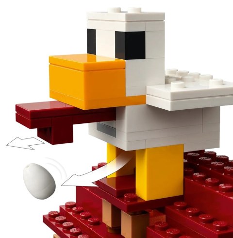 LEGO Minecraft 21273 Atak balonowego Ghasta na wioskę LEGO Minecraft 21273 Atak balonowego Ghasta na wioskę