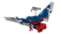 LEGO MARVEL 76292 Kapitan Ameryka kontra Czerwony Hulk — bitwa
