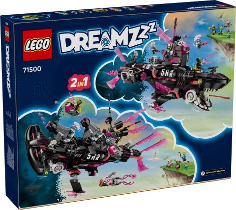 LEGO DREAMZzz 71500 Koszmarny Rekinokręt podwodny LEGO DREAMZzz 71500 Koszmarny Rekinokręt podwodny