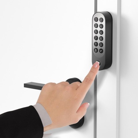 Aqara Smart Lock U200 Kit Czarny | Inteligentny zamek do drzwi | HomeKit, Thread, Bluetooth 5.1, NFC Aqara Smart Lock U200 Kit Czarny | Inteligentny zamek do drzwi | HomeKit, Thread, Bluetooth 5.1, NFC