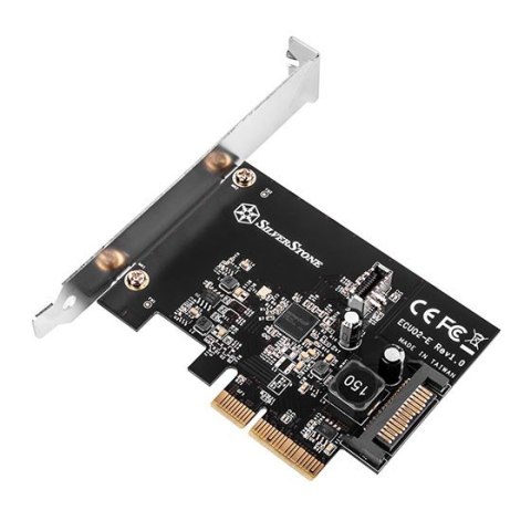 Silverstone ECU02-E adapter Wewnętrzny USB 3.2 Gen 2 (3.1 Gen 2)
