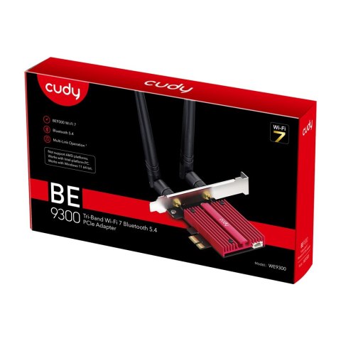 CUDY WE9300 Adapter BE9300 Wi-Fi 7 Bluetooth CUDY WE9300 Adapter BE9300 Wi-Fi 7 Bluetooth