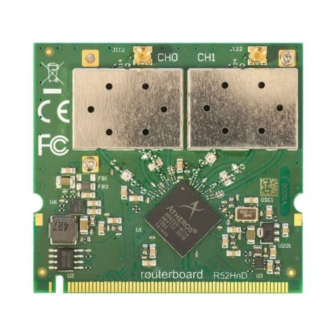 Mikrotik R52HND karta sieciowa Wewnętrzny WLAN Mikrotik R52HND karta sieciowa Wewnętrzny WLAN