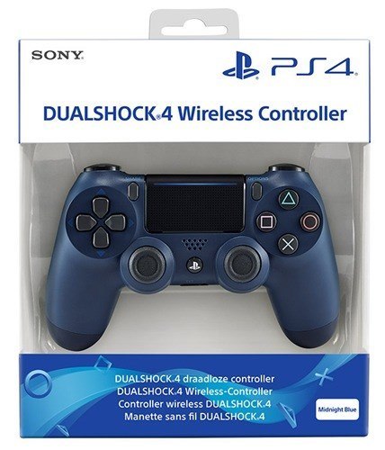 PS4 Dualshock 4 Cont Midnight Blue v2 PS4 Dualshock 4 Cont Midnight Blue v2