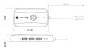 Bezprzewodowy transmiter obrazu USB-C do HDMI