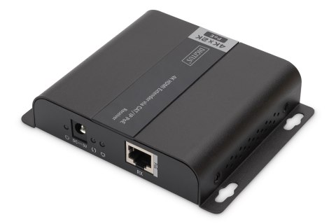 Digitus Przedłużacz sygnału wideo 4K HDMI przez CAT / IP (moduł odbiornika), PoE Digitus Przedłużacz sygnału wideo 4K HDMI przez CAT / IP (moduł odbiornika), PoE
