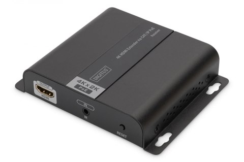 Digitus Przedłużacz sygnału wideo 4K HDMI przez CAT / IP (moduł odbiornika), PoE Digitus Przedłużacz sygnału wideo 4K HDMI przez CAT / IP (moduł odbiornika), PoE