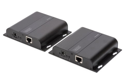 Digitus Przedłużacz sygnału wideo 4K HDMI przez CAT / IP (zestaw) Digitus Przedłużacz sygnału wideo 4K HDMI przez CAT / IP (zestaw)