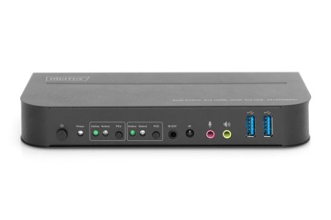 Digitus Przełącznik KVM, 2 x 1 HDMI, wyjście HDMI, USB, 4K x 2K przy 60 Hz Digitus Przełącznik KVM, 2 x 1 HDMI, wyjście HDMI, USB, 4K x 2K przy 60 Hz