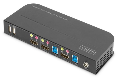 Digitus Przełącznik KVM, 2 x 1 HDMI, wyjście HDMI, USB, 4K x 2K przy 60 Hz Digitus Przełącznik KVM, 2 x 1 HDMI, wyjście HDMI, USB, 4K x 2K przy 60 Hz