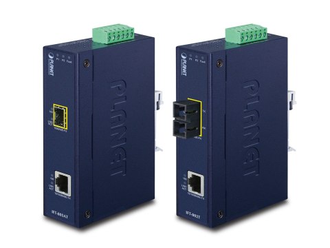 PLANET IFT-802T konwerter sieciowy 200 Mbit/s 1310 nm Niebieski PLANET IFT-802T konwerter sieciowy 200 Mbit/s 1310 nm Niebieski