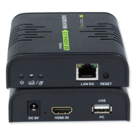 Techly IDATA HDMI-KVM2 przedłużacz KVM Nadajnik i odbiornik Techly IDATA HDMI-KVM2 przedłużacz KVM Nadajnik i odbiornik