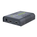 Techly IDATA HDMI-KVM2 przedłużacz KVM Nadajnik i odbiornik