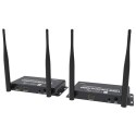 Techly IDATA HDMI-WL212 przedłużacz AV Nadajnik i odbiornik AV Czarny